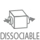 • Moteur dissociable jusqu'à 1 m.