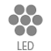• Éclairage LED (1,3W - 3000K).