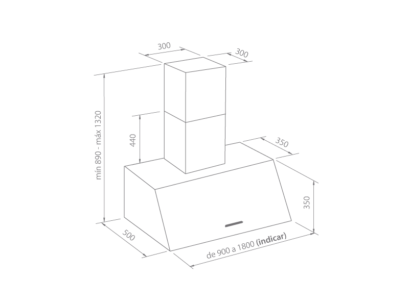 Profesional murale 1 moteur