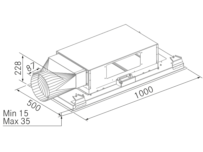 Hottes - Nitro 360º - Dessin technique