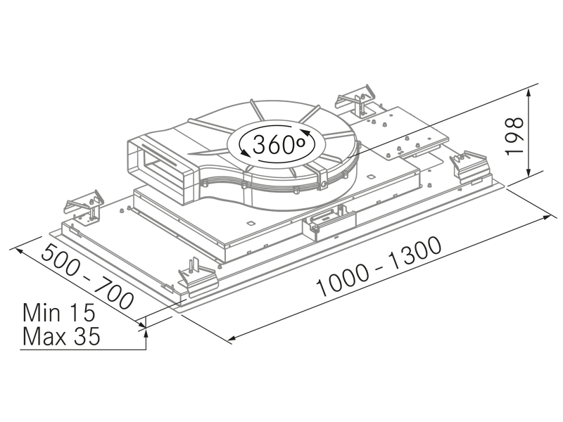 Hottes - Nitro 360 - Dessin technique