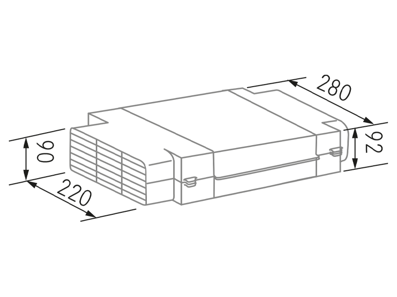 Hottes - Filtros de Plasma Frecan - Dessin technique