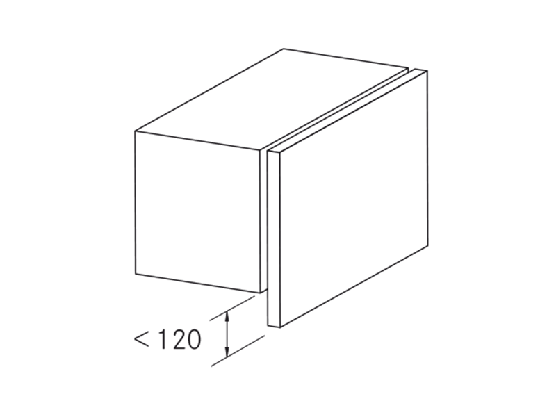 Hottes - Integratta S8 - Dessin technique